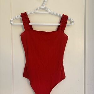 Red Sunday Best bodysuit